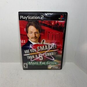 Are You Smarter Than A 5th Grader? Make the Grade PlayStation 2 Game